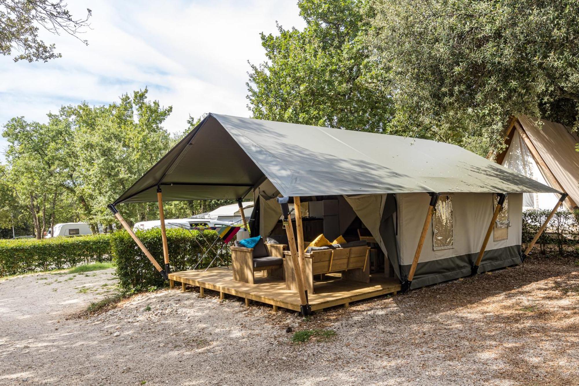Easyatent Fkk Safari Tent Solaris Naturist - Clothes Free Poreč Zimmer foto