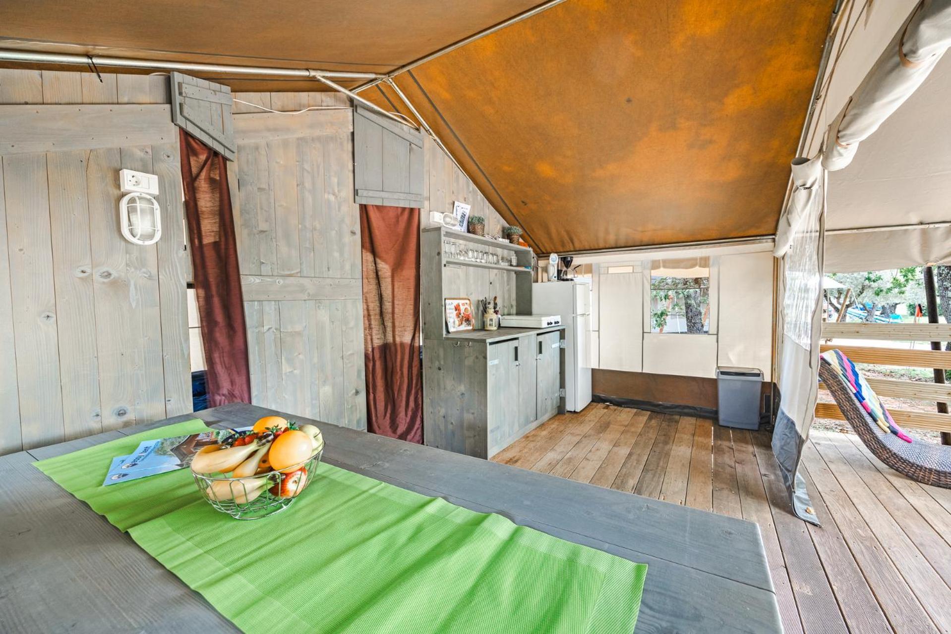 Easyatent Fkk Safari Tent Solaris Naturist - Clothes Free Poreč Zimmer foto
